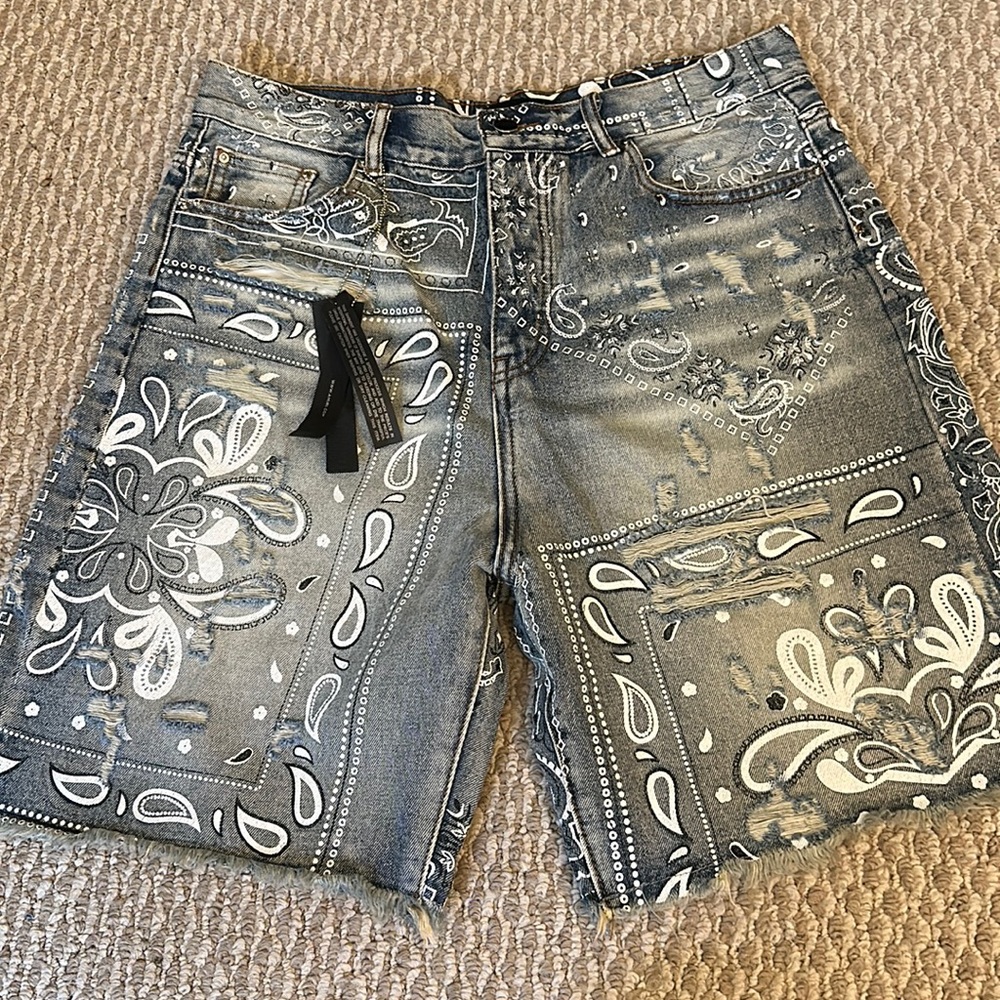 Amiri Denim Shorts